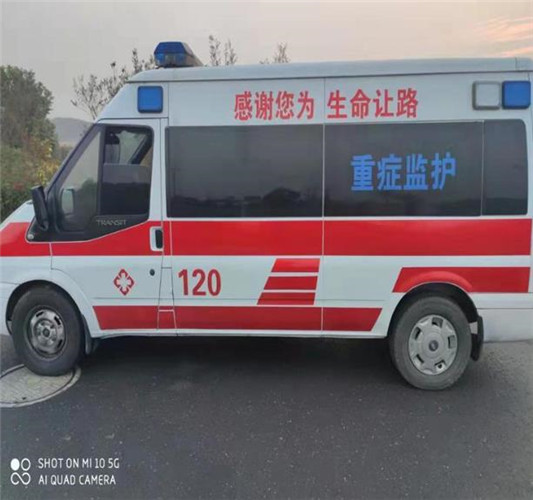 秦安救护车出租服务案例3