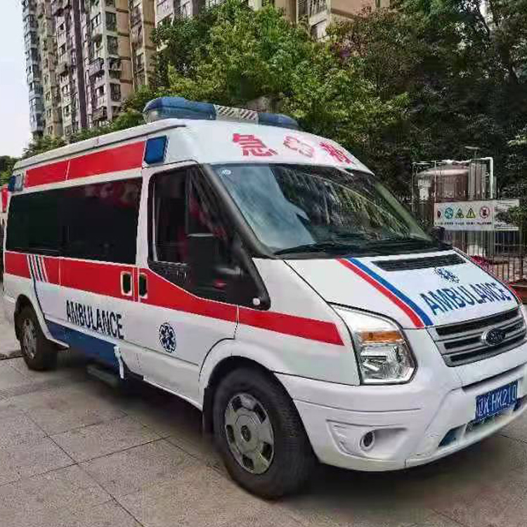 秦安长途救护车护送病人返乡